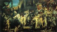 Hans Makart - der einzug karls v in antwerpen